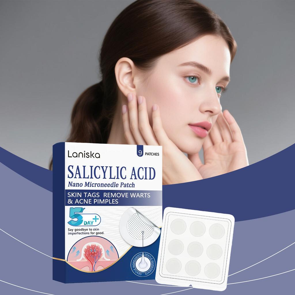 Patch per la Cura Quotidiana LANISKA Pulisce delicatamente, morbido e liscio, adatto a un'ampia gamma di pelli del viso e del corpo