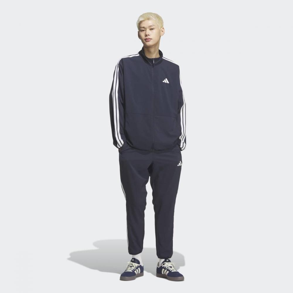 Adidas 3 Stripes Loose Fit Light Woven Track Pants Kr8911