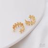 14K Gold-Filled Color-Preserving C-Shaped Ear Clip No Piercing Cuff Earrings - Handcrafted Jewelry Accessories