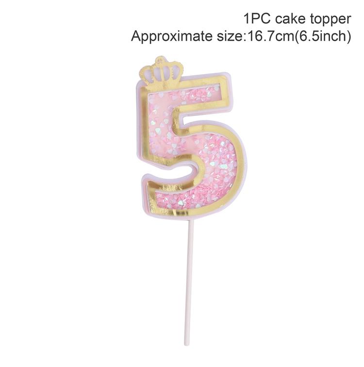 

С днем рождения торт украшение на 1-й 2-й день рождения вечеринка украшения для детей взрослых детский душ выпечка торты номер десерт декор