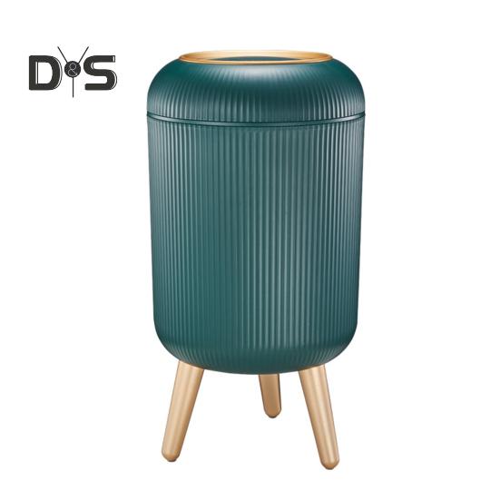 Søppelbøtte med bevegelsessensorlokk Stor kapasitet Håndfri betjening Baderom Automatisk smart søppelbøtte Søppelkurv