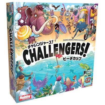 Hobby Japan Puchar Plaży wersja japońska 45 dla wieku 8+ i Gra planszowa Challengers! (1-8 graczy, minuty, w górę)