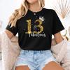 Personalised Custom T Shirt for Girl 13th Birthday Shirt Fabulous Birthday 2