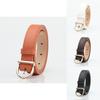 Minimalist Faux Leather Womens Belt With Pin Closure For Casual Office Or Dress