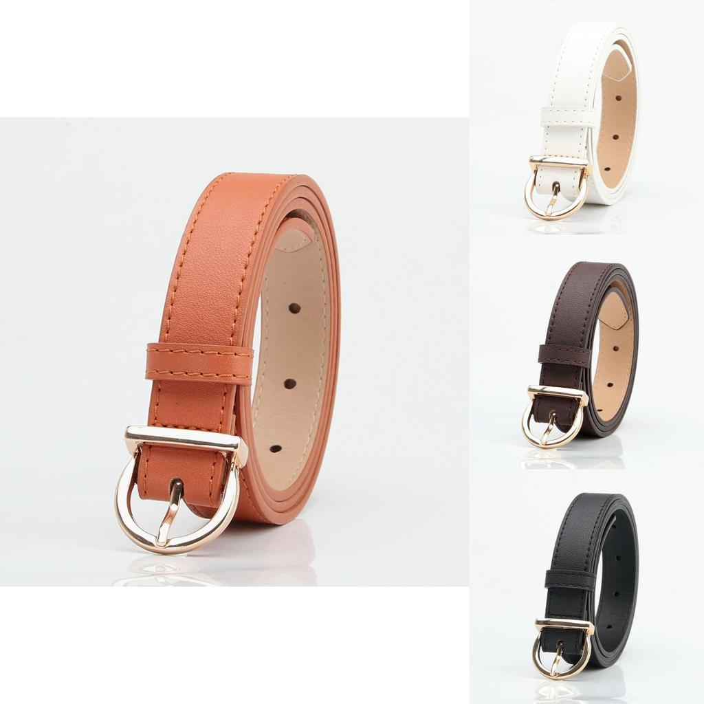Minimalist Faux Leather Womens Belt With Pin Closure For Casual Office Or Dress