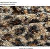 LUXI Women's Slim Leopard Print Plush Circle Skirt - American Retro Style, Winter Hip-Hugging Short Skirt.