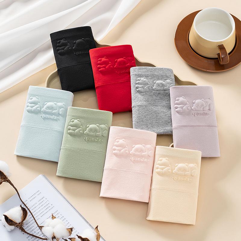 

High-Waisted Women s Cotton Briefs - Embossed, Abdomen-Shaping, Warmth for Winter XL