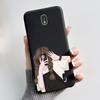 Matte Soft TPU Case For Nokia 1 Plus 2 2.1 2.2 Phone Case Luxury Cute Love Rabbit Funny Cat Black Silicone Ultra Thin Back Cover