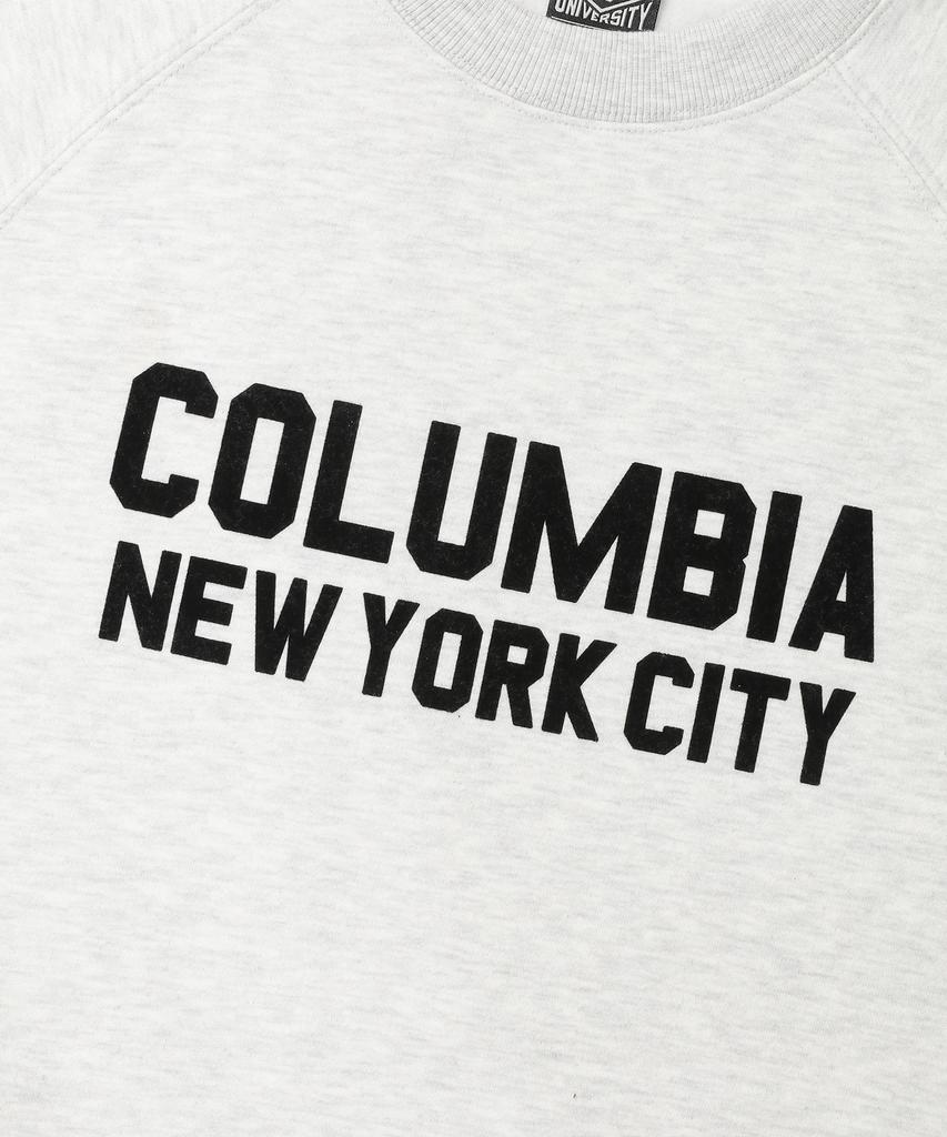 COLUMBIA UNIVERSITY Ny Blackseries Over-Fit Fleece Sweatshirts Oatmeal