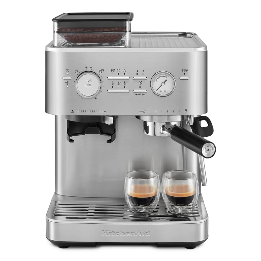 Kitchenaid Semi-Automatic Coffee Maker Kitchenaid Color: Brushed Steel