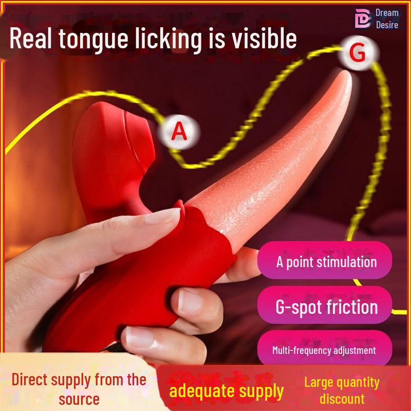 Silent Multi-Frequency Vibrating Licking Egg for Women - Adult Fun Toy