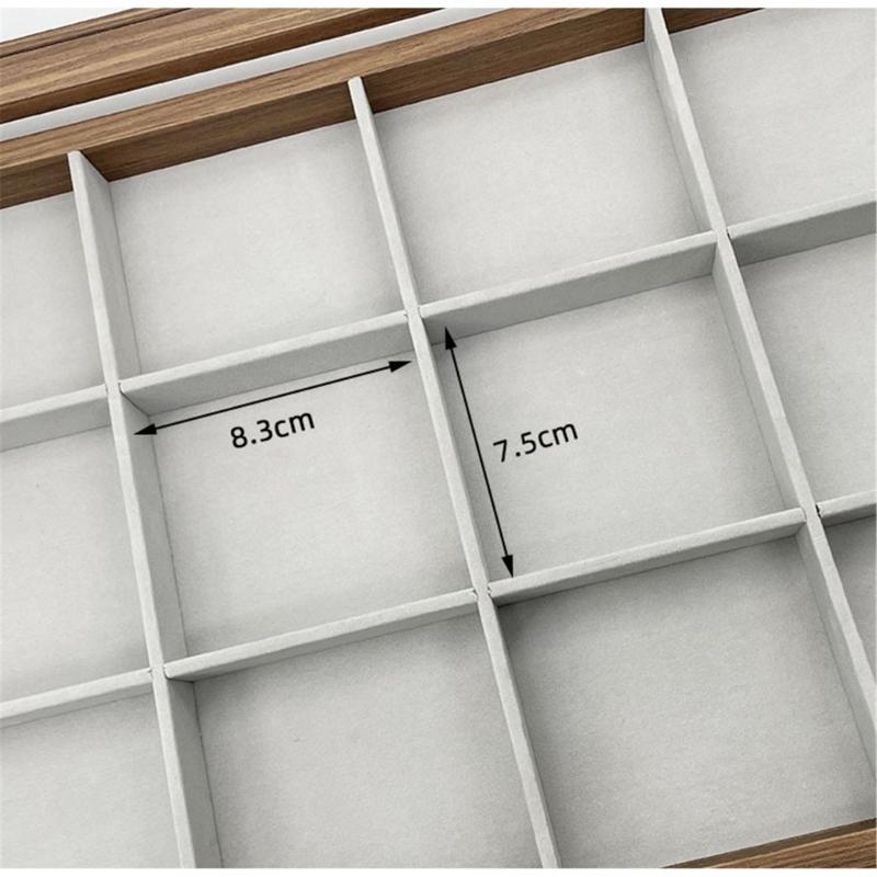 Secure Lockable Organizers Beautiful Jewelry Presentation Box Display Holder for Secure and Tidy Storage