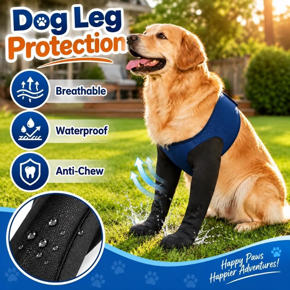 Non-Slip Dog Leg Protection Waterproof Paw Protector Paw Supports Dog Joint Protector Home Use