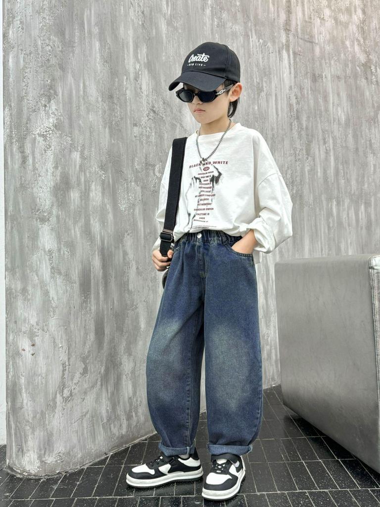 Trendige Jeans für Jungen 2026 Frühling & Herbst für ältere Kinder