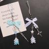 Unique Phone Charm Versatile Key Ornament Bag Pendant Delicate Bowknot Phone Pendant Fashionable Key Holder for Keys Bag