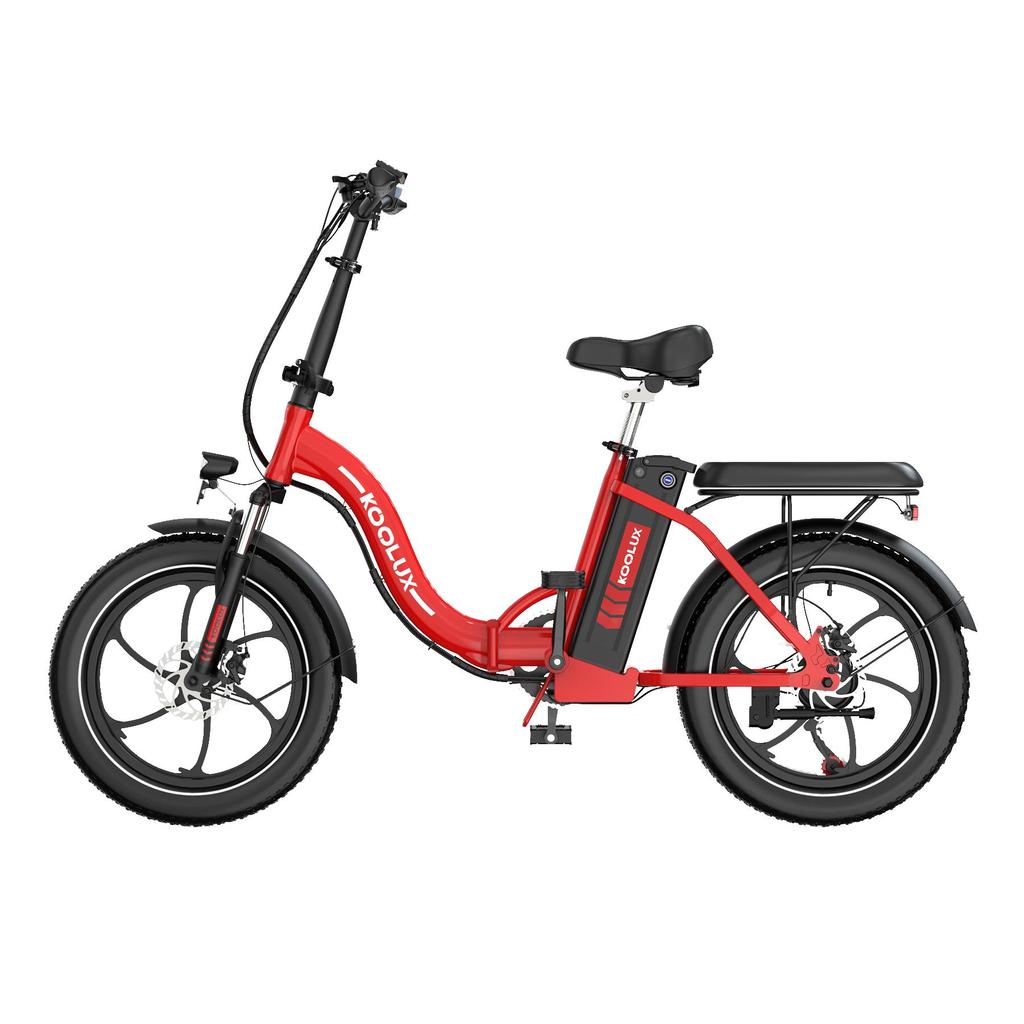KOOLUX BK6S 3.0 Adult Folding  Electric bike 36V13Ah Battery 350w Motor 20*3.0 inch Fat Tire E-Bike City Outdoor Electric bicycle