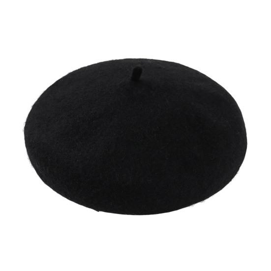 Painter Hat Solid Color Soft Texture Unisex Furry Bucket Hat Easy to Clean Winter Furry Beret Hat Fashion Accessories