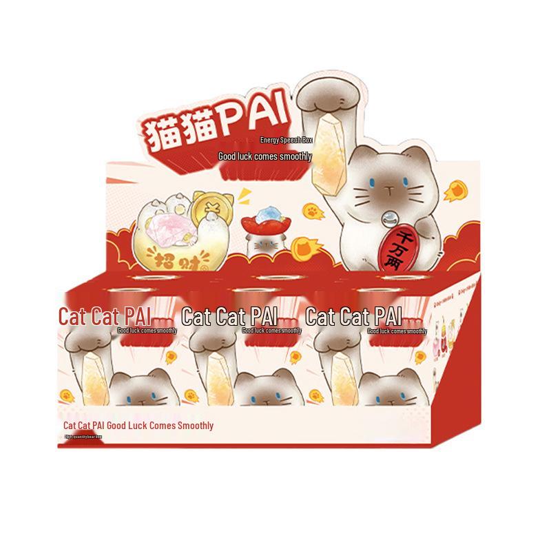Cat PAI Good Luck Energy Figure - Trendy Home & Desktop Decoration