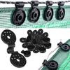 50Pcs Sunshade Net Fixing Clip Recyclable Sheeting Buckle Hook Garden Tools Fix Clamp for Home Installation Hooks
