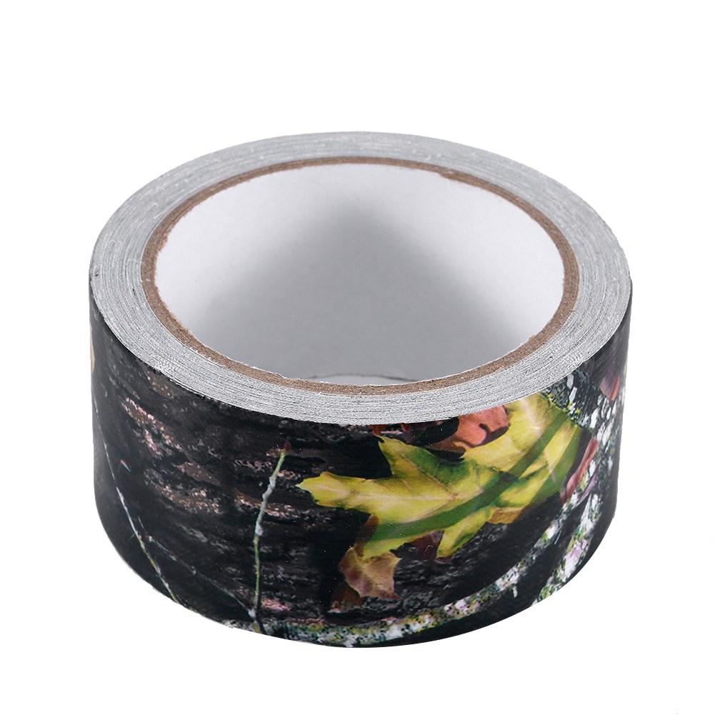 

10m Waterproof Bionic Adhesive Tape CamouflageTape For Outdoor Hunting(German Spot Camouflage) Leaves Camouflage