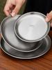 Titanium Purification Plate Portable Travel Tableware Lightweight Backcountry Dinnerware Rust Proof Outdoor Fruit Salad Plate