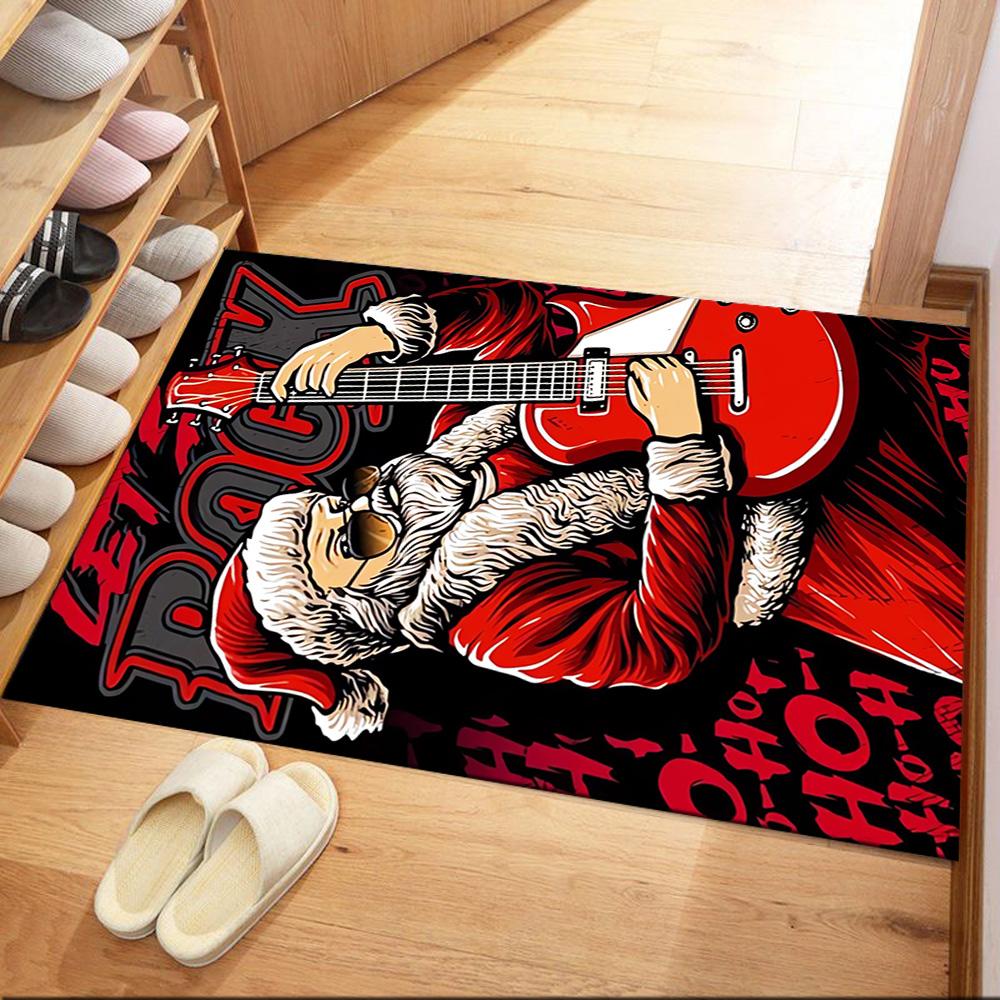 Fantasy Guitar Artwork Floor Mats for Living Room, Bedroom and Room Decoration Are Suitable for Gifts.