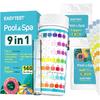 EASYTEST 7-Way Pool Test Strips, 150 Strips Water Chemical Testing for Hot tub and Spa, Accurate Test Bromine, Total Alkalinity, pH, Free Chlorine,