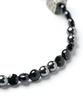 Polalita Black & Silver Mix Bead Bracelet (Plt-Br-052_Bk)