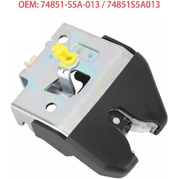 Honda Tailgate Lock Actuator - Trunk Latch Lock Fit for Civic 2001-2004, Fit 2003-2006, City 2007-2008 - High Reliability OEM:74851-S5A-013