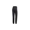 Adidas Originals Cuff Pant Retro Color Block Athletic Training Spliced Knit Pants Women Pants Black DY0876