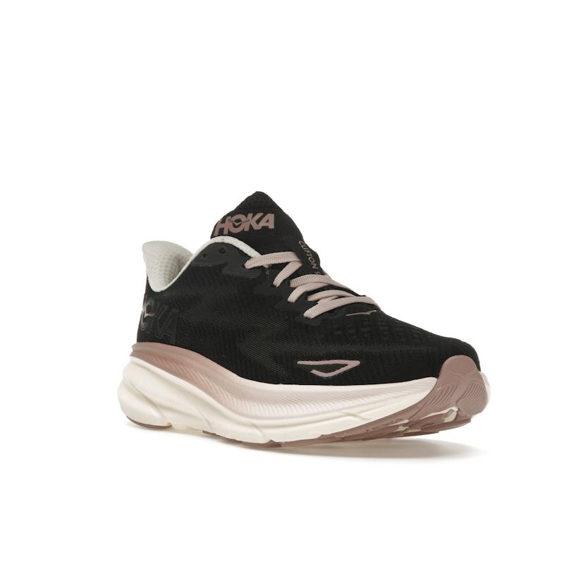 HOKA Clifton 9 Obsidian Quartzite Women Sneakers Black 1127896-ONQ