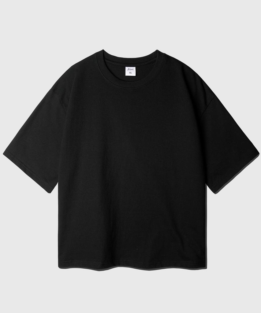 JEMUT [2Pack] Boy Crop Short Sleeve T-Shirt Kjst2619 (B Type)