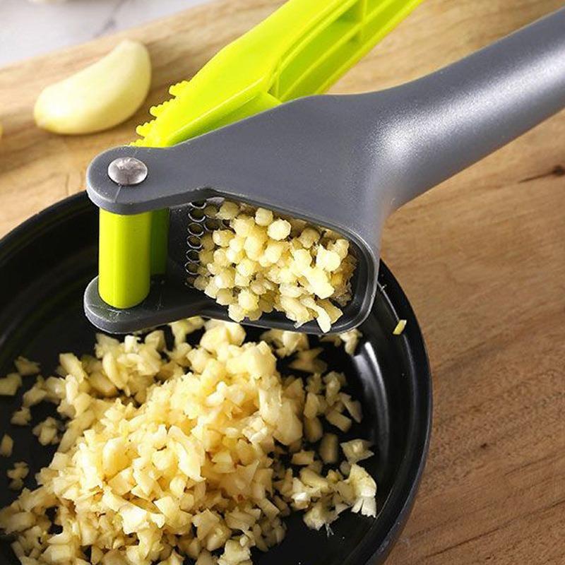 Garlic Press Kitchen Accessories Manual Presser Grinding Tool Easy Clean Portable Garlic Ginger Mincer Chopping