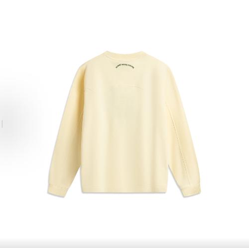Li Ning LiNing Men's Sweatshirt with Letter Print, Breathable and Comfortable