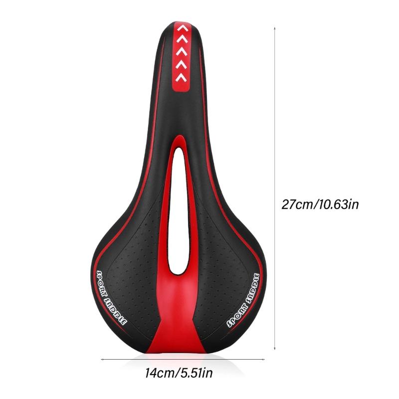 Regulable Secure Bicycles Seats Ride Thickened Silicones Seats Cover Cushions for Road Cyclists
