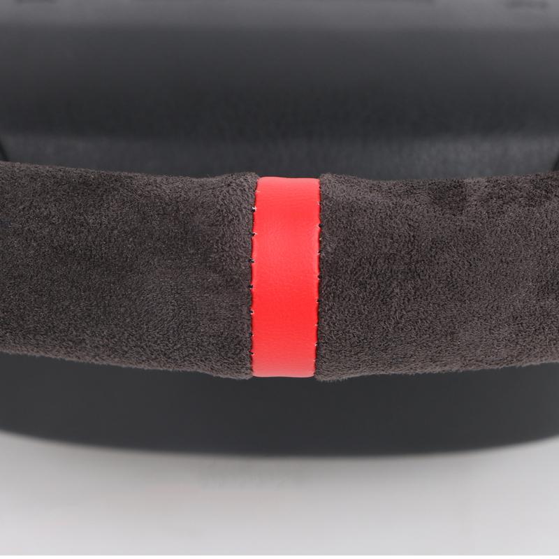 Suede Leather Car Steering Wheel Cover For Mazda 3 Axela 2008-2013 Mazda CX-7 CX7 2010-2016 Mazda 5 2011-2013 Auto Accessories