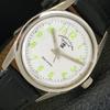 SWISS VINTAGE FAVRE LEUBA 101 SEA KING HAND-WINDING MENS WHITE WATCH A702005-5 R208-a702005