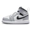Дитячі кросівки Air Jordan 1 Mid TD Light Smoke Grey Anthracite White 640735-078