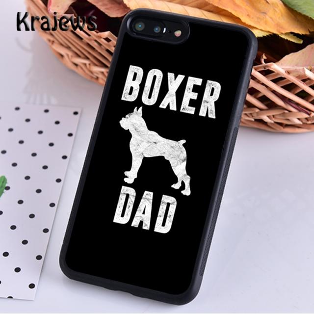 Cute Boxer Dog For iPhone 17 Air 16 Phone Case Cover 15 14 Plus 12 13 Pro Max Coque Shell Fundas