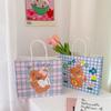 Gift Bag Cartoon Super Cute Bear Gift Wrapping Paper Bag Student Mini Carry-on Shopping Bag