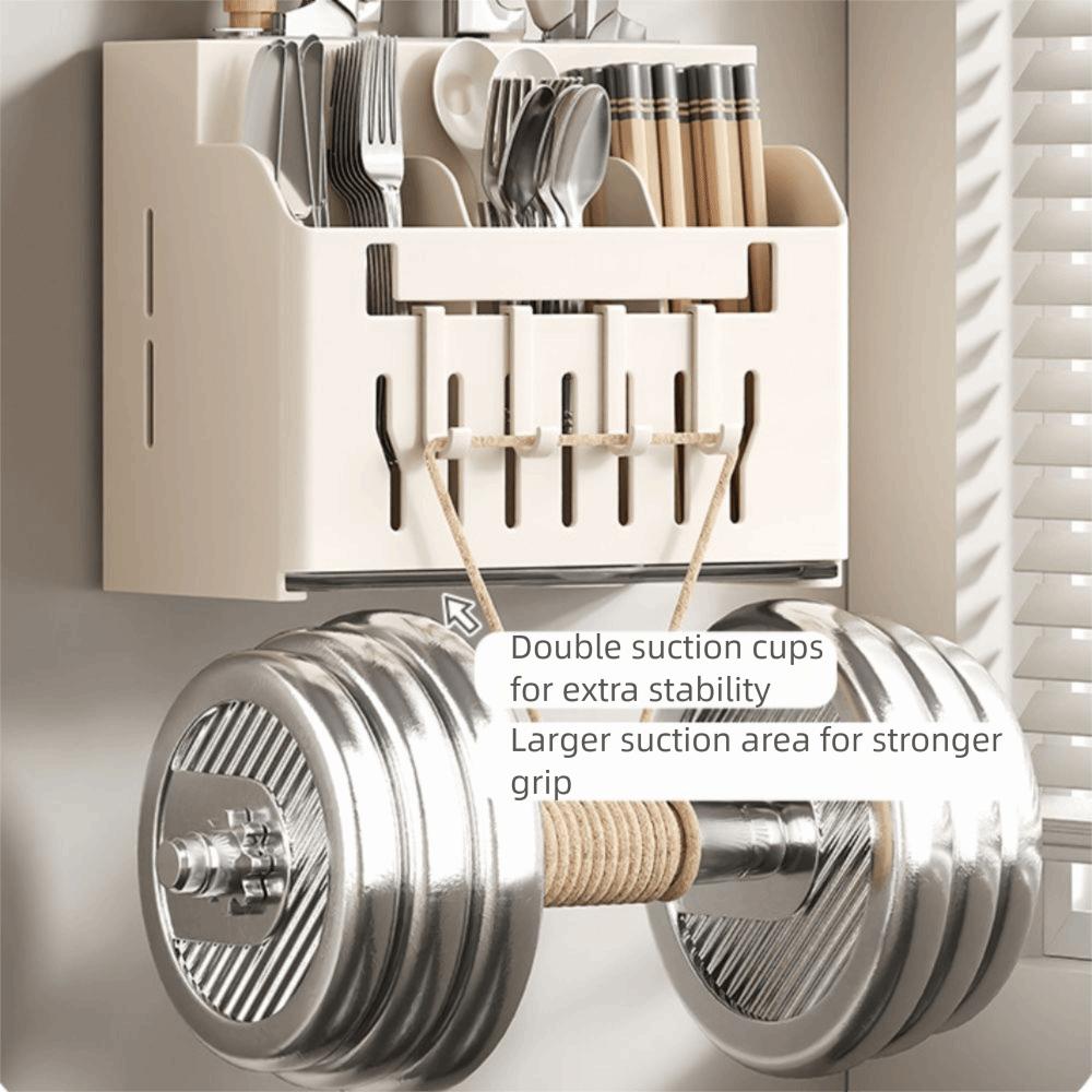 Multifunctional Kitchen Utensil Rack Wall-Mounted Draining Rack  Kitchen Accessories