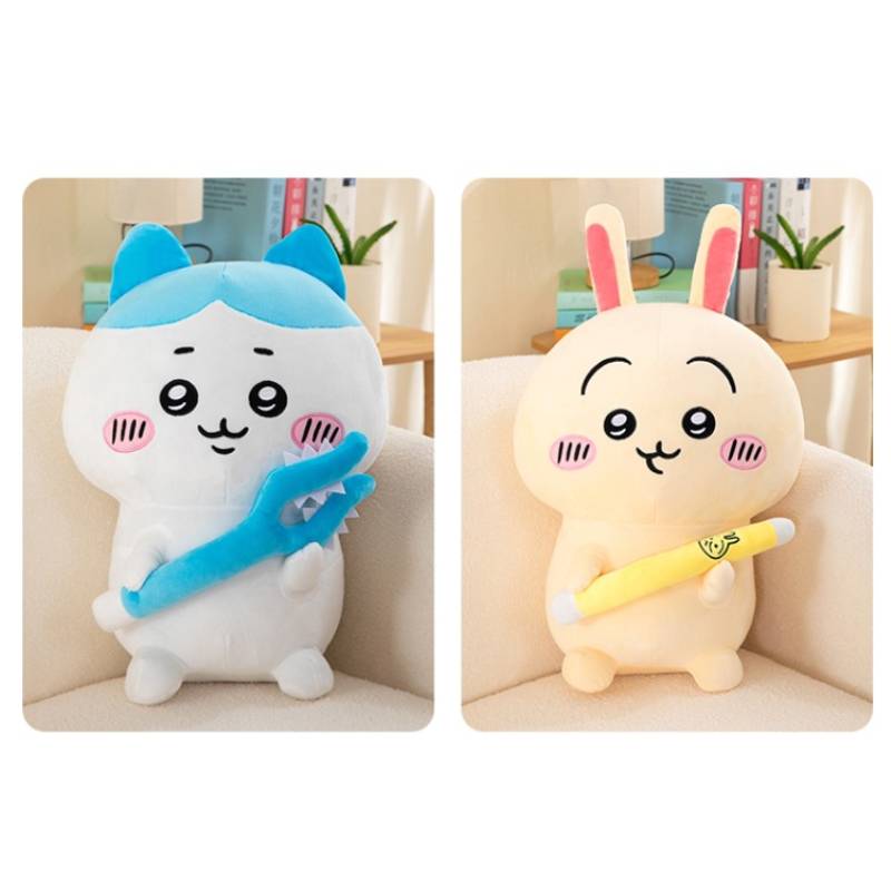 Hachiware Usagi Chiikawa Plush Toy Cuddly Cartoon Children Holiday Doll Pillow