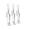 14/16/20cm Food Clip Stainless Steel BBQ Tweezer Kitchen Chef Tongs Tweezers  Meat Handling