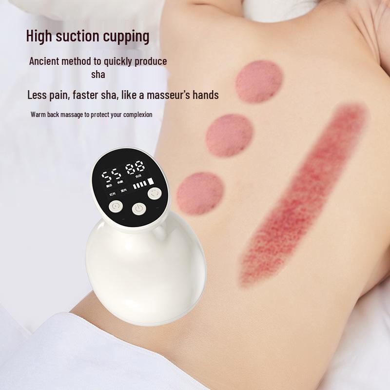 Electric Gua Sha & Meridian Massager: All-Body Cupping Device for Home Use