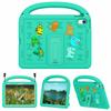 For iPad (2025)/10.9 (2022) Case with Strap EVA+PC Kickstand Tablet Cover Cartoon Design