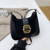 Bag Women's Autumn and Winter New Trendy Fashion Retro Niche Underarm Hand Shoulder Oblique Span Bag Tote Bag