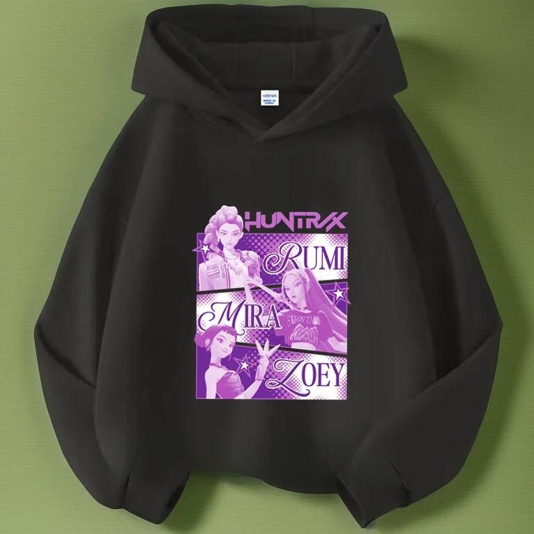 Hoodies Sweatshirts Girls Children's Cartoon Print Pattern Fashion T-shirt Casual Comfortable Short-sleeved Top Clothing