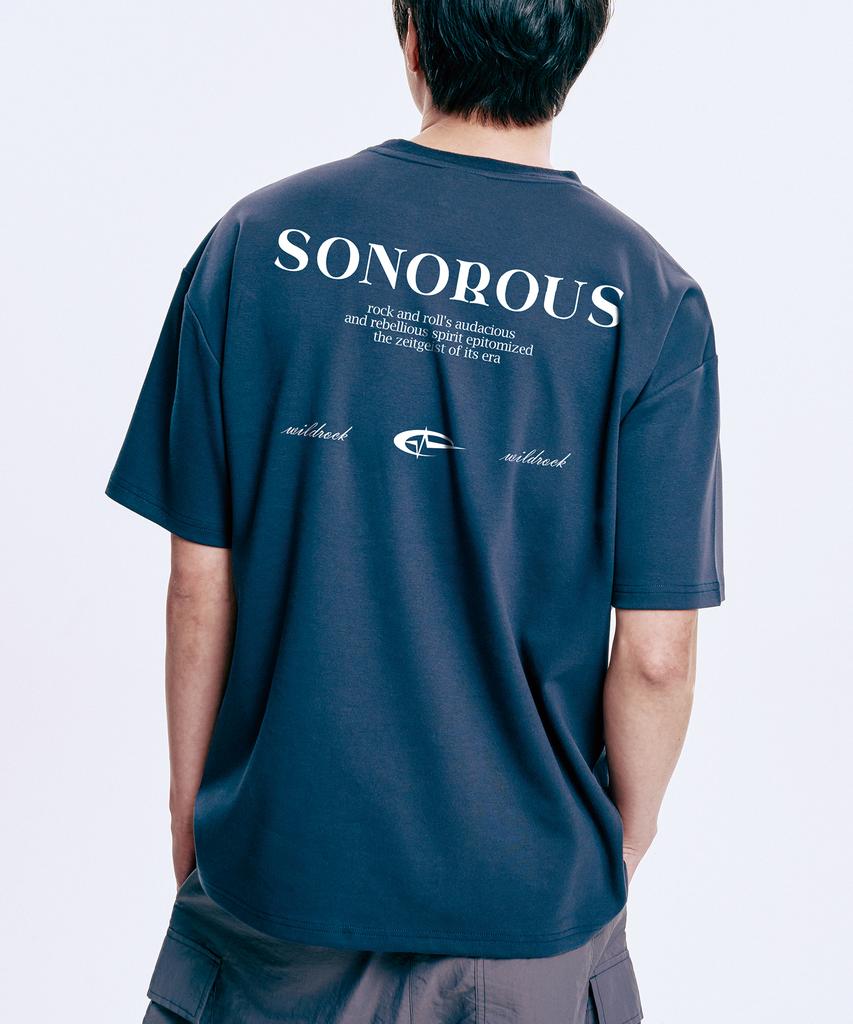 WILDROCK Sonorous High Tension Overfit Half T-Shirts