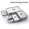 NIVORCE Stainless Steel Gastronorm Food Pan