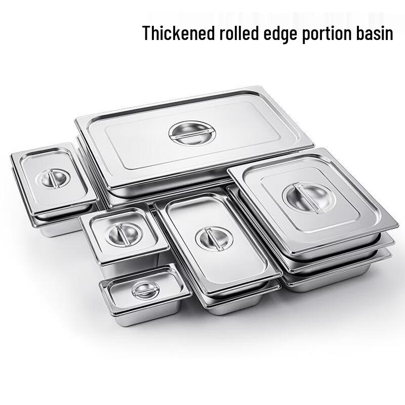 NIVORCE Stainless Steel Gastronorm Food Pan
